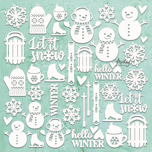 MINTAY BY KAROLA CHIPBOARD CHRISTMAS - MT-CHIP2-D59