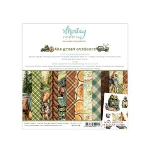 MINTAY BY KAROLA 6 X 6 PAPER PAD THE GREAT OUTDOORS - MT-TGO-08