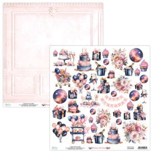 MINTAY BY KAROLA 12 X12 PAPER HAPPY BIRTHDAY 09 - MT-HAB-09