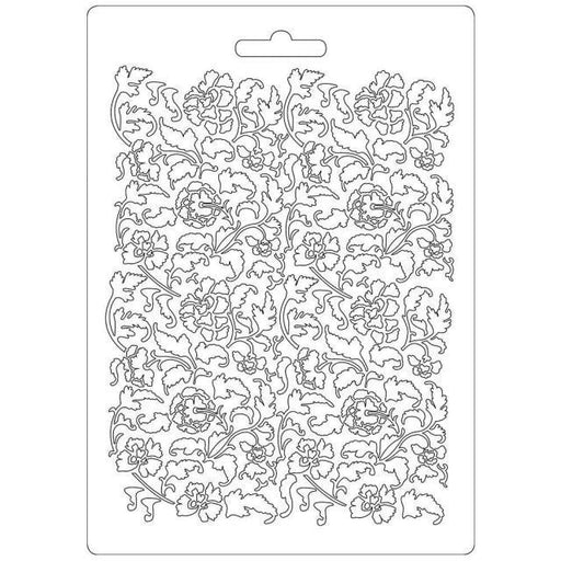 STAMPERIA SOFT MOULDS A5 RAMAGE FLOWERS - K3PTA522