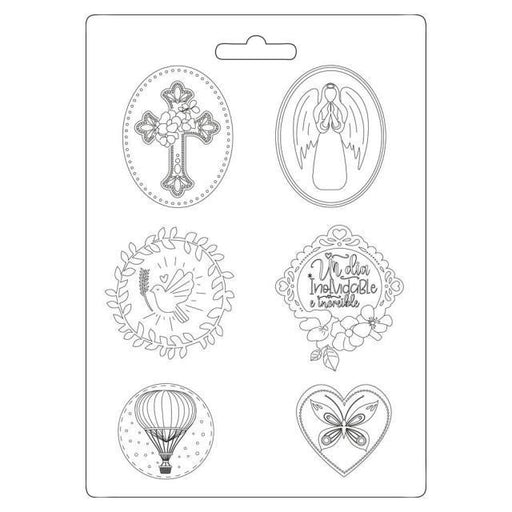 STAMPERIA SOFT MOULDS A5 PRIMERA ILLUSION - K3PTA549