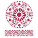 STAMPERIA STENCIL 20CM X 15CM MANDALA - KSD308