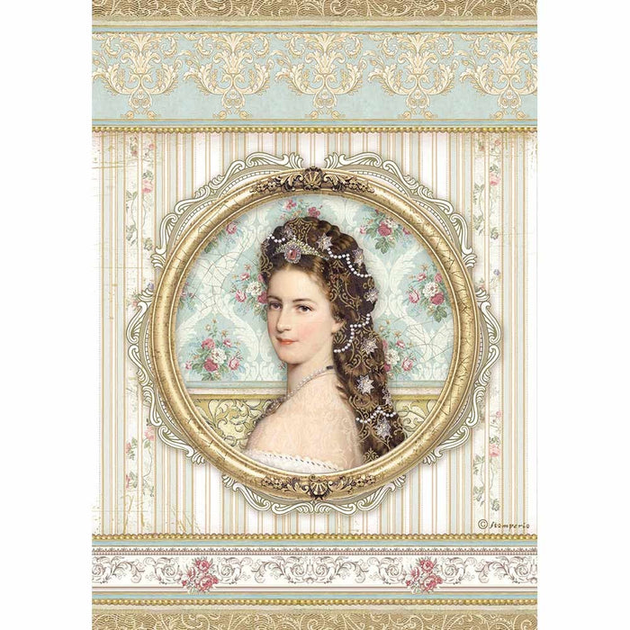 STAMPERIA A4 RICE PAPER PRINCESS - DFSA4481