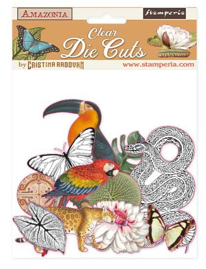 CLEAR DIE CUTS - AMAZONIA - DFLDCP03