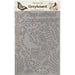 STAMPERIA A4 GREY BOARD 2MM AMAZONIA BUTTERFLIES - KLSPDA422