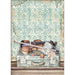 STAMPERIA A4 RICE PAPER PASSION VIOLIN AND TRAVELLING - DFSA4544