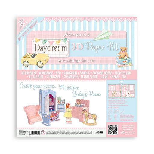 3D PAPER KIT - DAYDREAM BABYROOM - SBPOP11