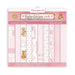 STAMPERIA 8 X 8 PAPER PACK BACKGROUNDS SELECTION - BABYDREAM - SBBS58