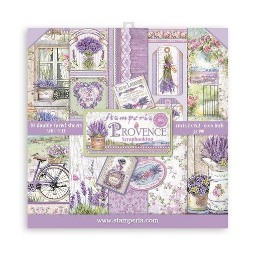 STAMPERIA 6 X 6 PAPER PACK - PROVENCE - SBBXS14