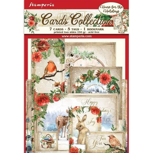 CARDS COLLECTION - ROMANTIC HOME FOR THE HOLIDAYS - SBCARD14