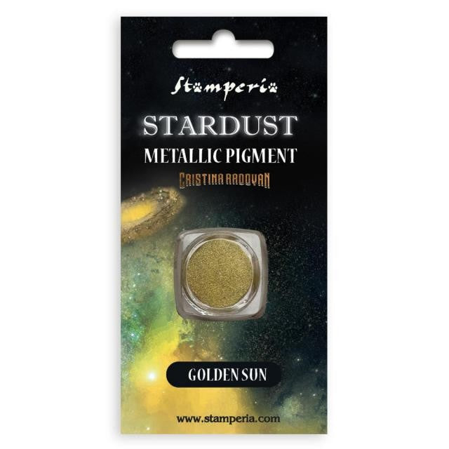 STAMPERIA STARDUST PIGMENT 5GM - GOLDEN SUN - KAPRB02
