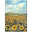 STAMPERIA A4 RICE PAPER PACKED - SUNFLOWER ART LANDSCAPE - DFSA4770
