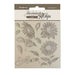STAMPERIA DECORATIVE CHIPS CM 14X14 SUNFLOWER ART - SCB169