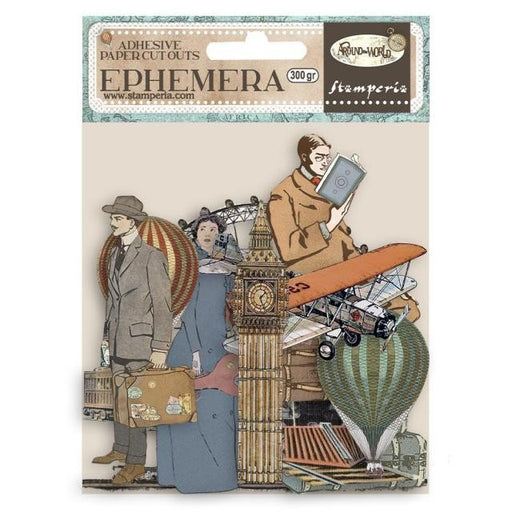 STAMPERIA EPHEMERA- - AROUND THE WORLD - DFLCT21