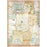 STAMPERIA A4 RICE PAPER PACKED - AROUND THE WORLD LETTERS - DFSA4777