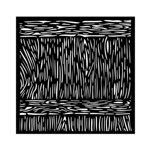 STAMPERIA STENCIL 18CM X 18CM - SUNFLOWER ART WOOD TEXTUR - KSTDQ86