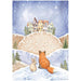 STAMPERIA A4 RICE PAPER PACKED - WINTER VALLEY FOX AND BUNN - DFSA4797