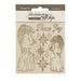 STAMPERIA DECORATIVE CHIPS CM 14X14 ANGELS - SCB176