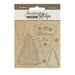 STAMPERIA DECORATIVE CHIPS CM 14X14 CHRISTMAS TREE - SCB178