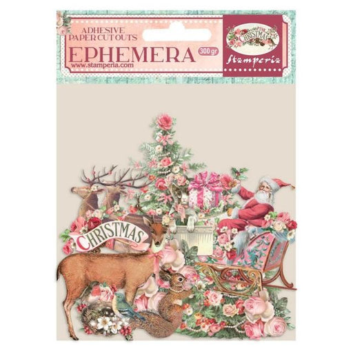 STAMPERIA EPHEMERA- - PINK CHRISTMAS - DFLCT28
