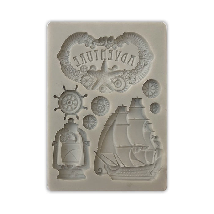 STAMPERIA SILICONE MOLD A6 - SONGS OF THE SEA ADVENTURE - KACM20