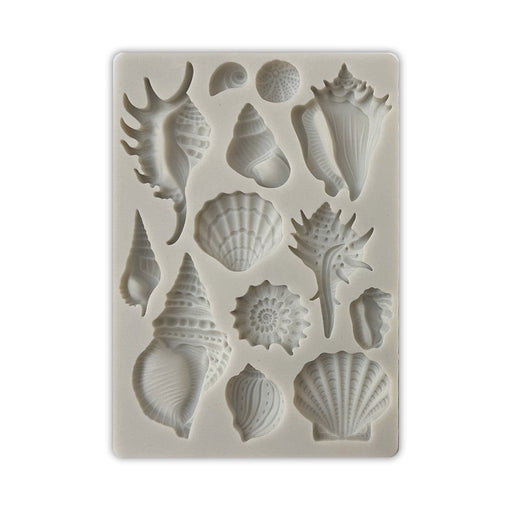 STAMPERIA SILICONE MOLD A6 -SONGS OF THE SEA SHELLS - KACM23
