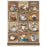 STAMPERIA A4 RICE PAPER PACKED - COFFEE AND CHOCOLATE TAGS - DFSA4822