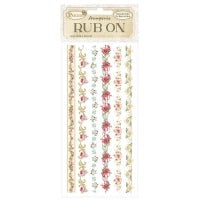 STAMPERIA RUB-ON -PRECIOUS STRIPES - DFLRB60