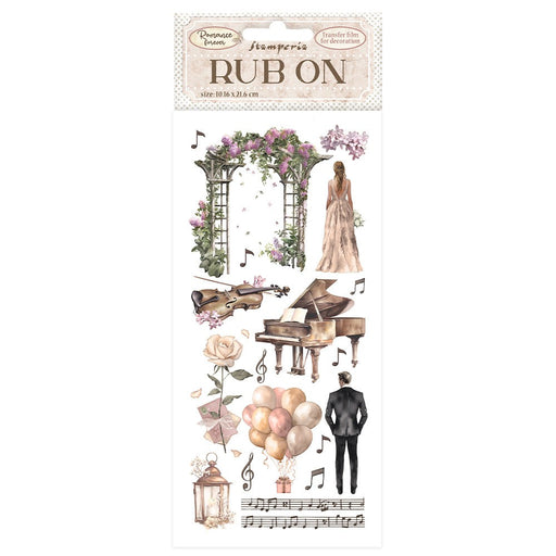 STAMPERIA RUB-ON - ROMANCE FOREVER ARCO - DFLRB65