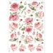 STAMPERIA A4 RICE PAPER PACKED- ENGLISH ROSES PATTERN - DFSA4903