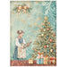 STAMPERIA A4 RICE PAPER PACKED- THE NUTCRACKER CHRISTMAS TREE - DFSA4941