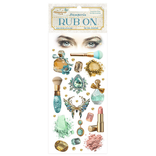 STAMPERIA RUB-ON MASQUERADE BEAUTY - DFLRB141