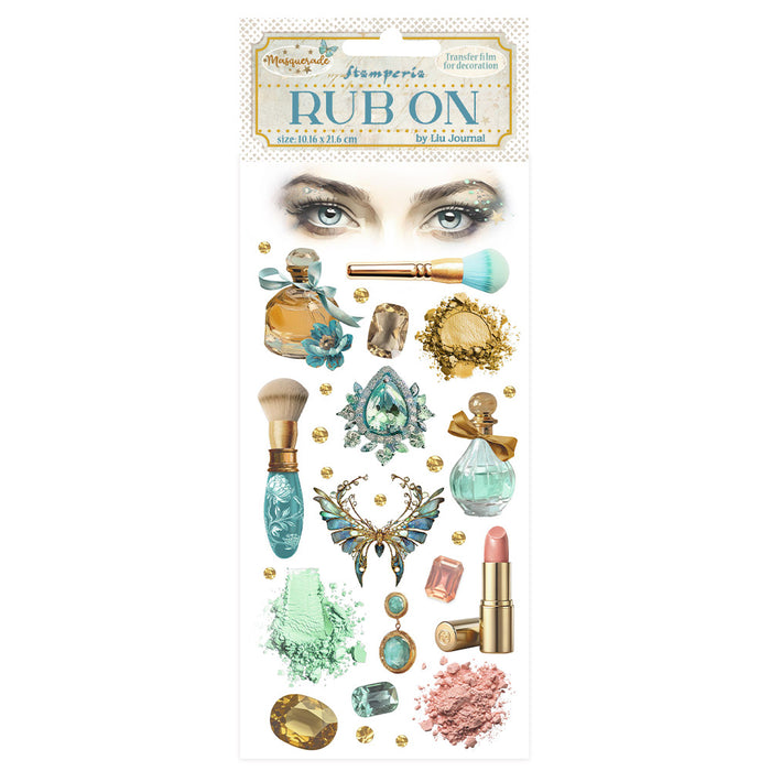 STAMPERIA RUB-ON MASQUERADE BEAUTY - DFLRB141