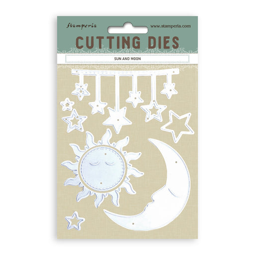STAMPERIA CUTTING DIES A6 SUN AND MOON - SFT08