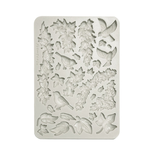 STAMPERIA SILICONE MOLD A5 5 HOUSE OF ROSES IVY -KACMA567