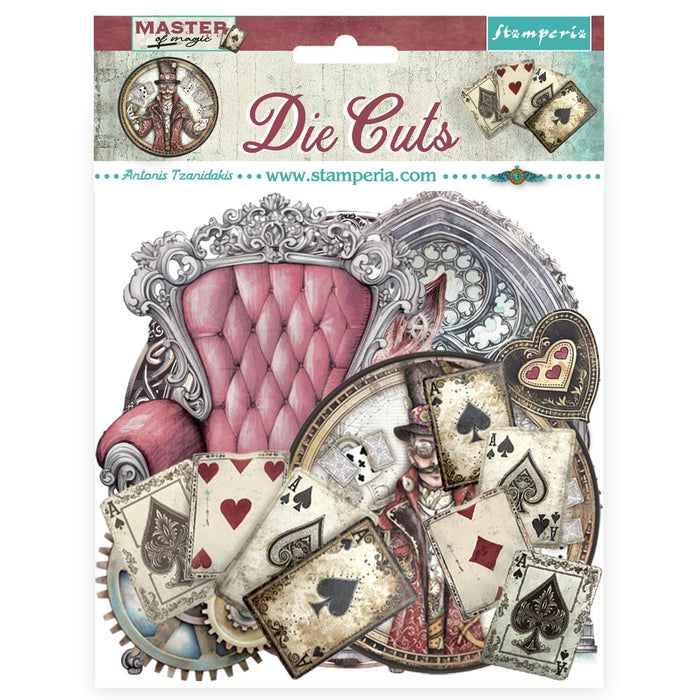 STAMPERIA DIE CUTS MASTER OF MAGIC - DFLDC112