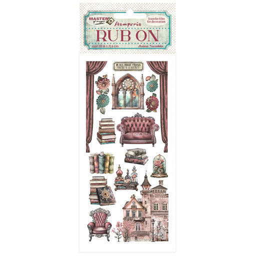 STAMPERIA RUB-ON MASTER OF MAGIC HOUSE -DFLRB146