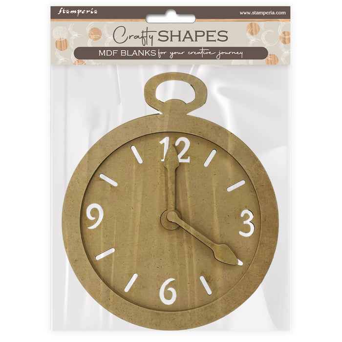 STAMPERIA CRAFTY SHAPES MASTER OF MAGIC CLOCK -KLSM38