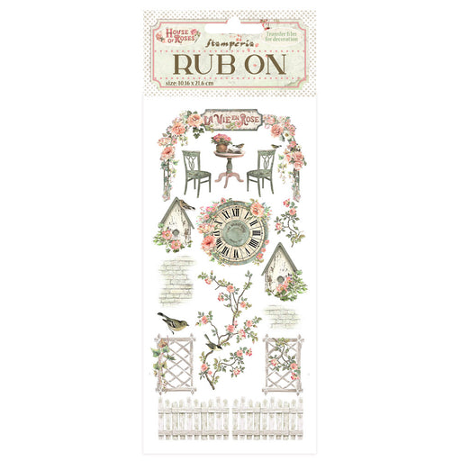STAMPERIA RUB-ON HOUSE OF ROSES ELEMENTS -DFLRB153