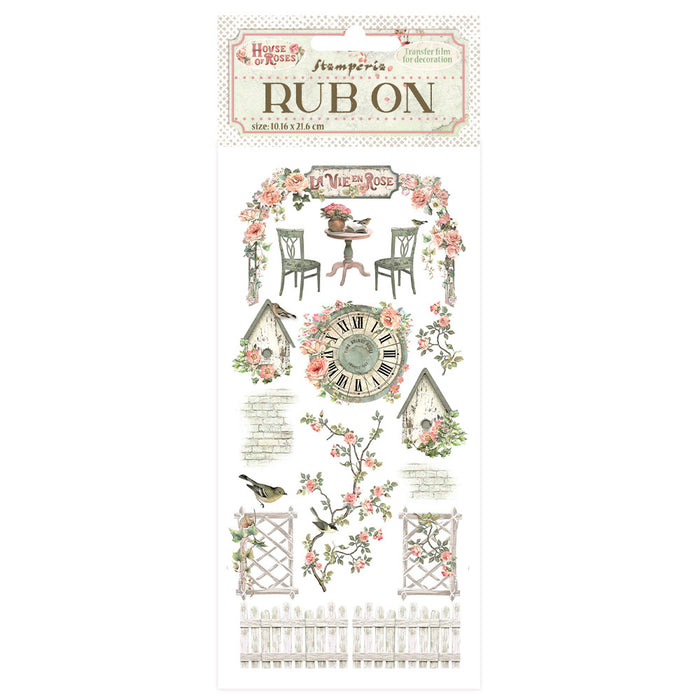 STAMPERIA RUB-ON HOUSE OF ROSES ELEMENTS -DFLRB153