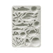 STAMPERIA SILICONE MOLD A5 SILENT SEA SHELLS AND FISH - KACMA578