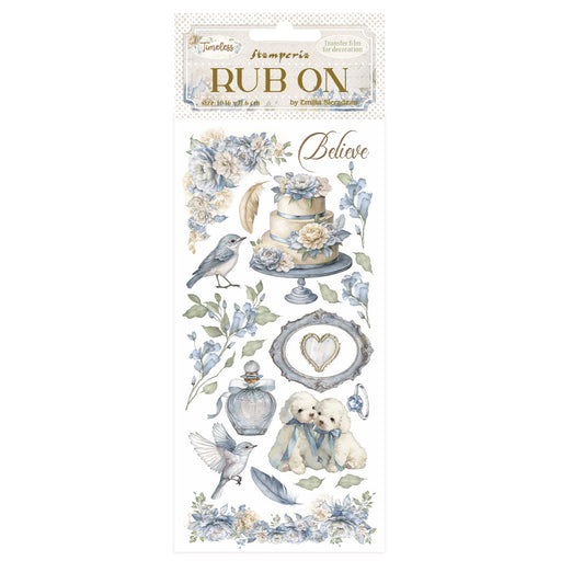 STAMPERIA RUB-ON TIMELESS CAKE - DFLRB164