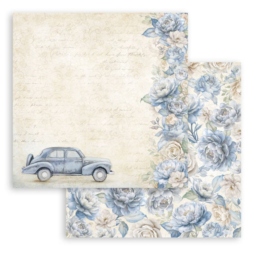 STAMPERIA 12X12 PAPER TIMELESS VINTAGE CAR - SBB1069
