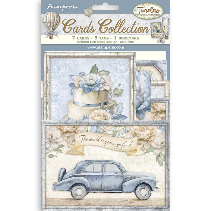 STAMPERIA CARDS COLLECTION TIMELESS - SBCARD30
