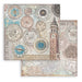 STAMPERIA 12X12 PAPER VENICE CITY OF ART BELL TOWER - SBB1079