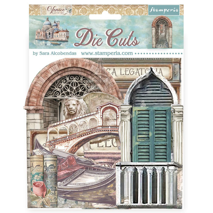 STAMPERIA DIE CUTS VENICE CITY OF ART- DFLDC117
