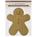 STAMPERIA CRAFTY SHAPES CANDY CHRISTMAS GINGERBREAD - KLSM59
