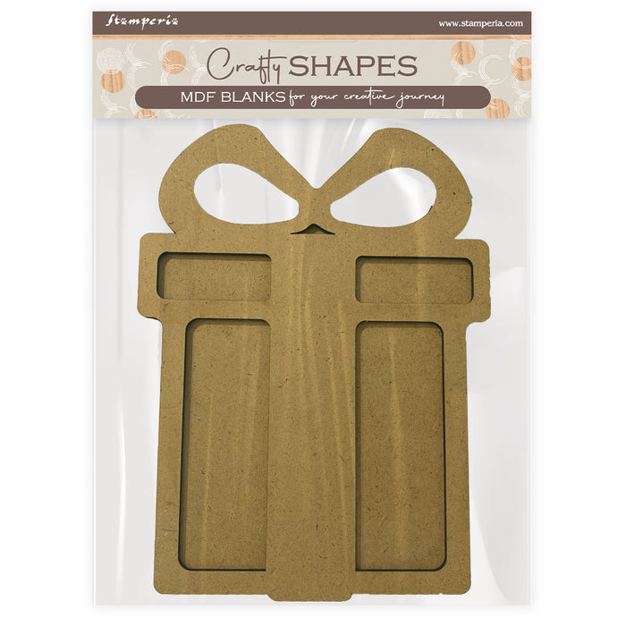 STAMPERIA CRAFTY SHAPES CANDY CHRISTMAS PRESENT - - KLSM60