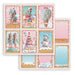STAMPERIA 12X12 PAPER CANDY CHRISTMAS 6 CARDS - SBB1082