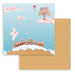 STAMPERIA 12X12 PAPER CANDY CHRISTMAS TRAIN - SBB1084